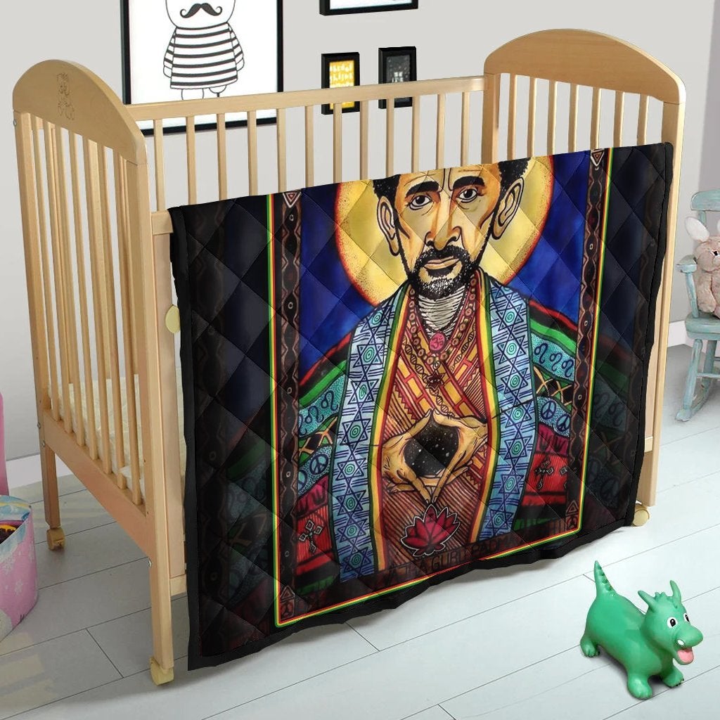 Ethiopia Premium Quilt Haile Selassie I LT13 - Wonder Print Shop