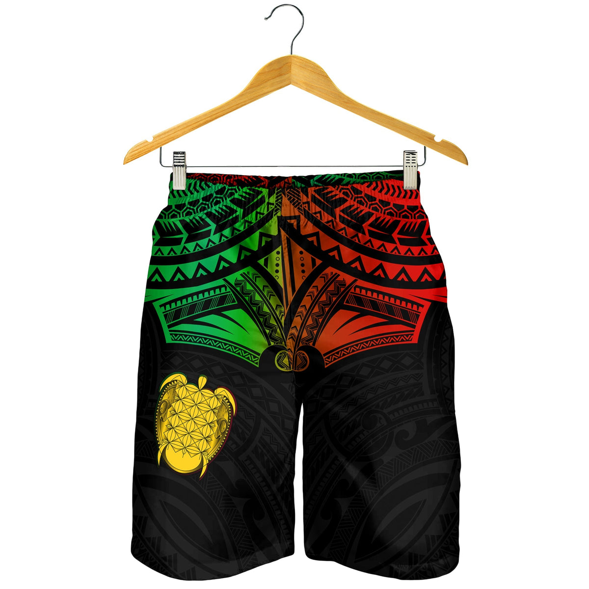 vanuatu-heart-polynesian-men-shorts-turtle-sand-drawings