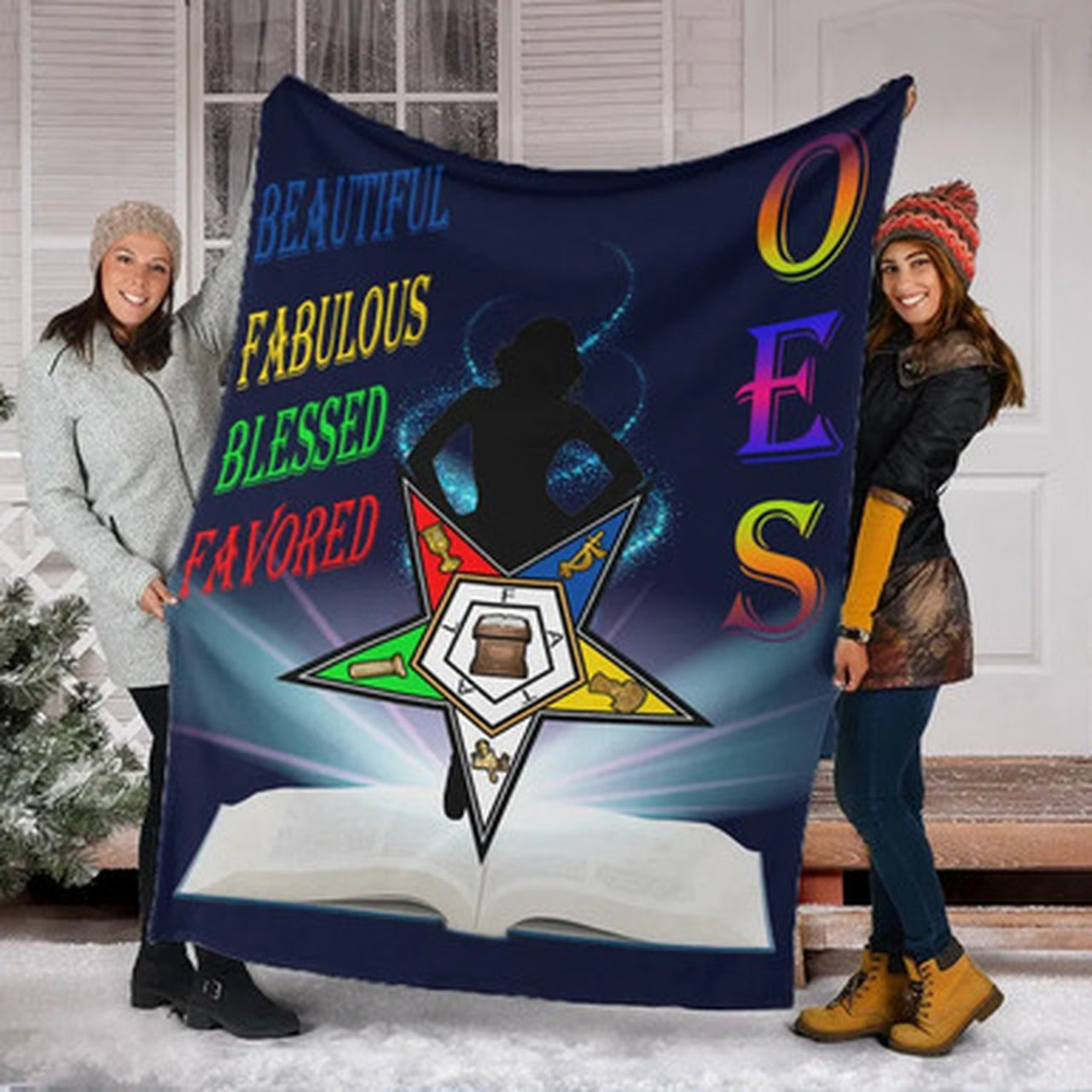 oes-blanket-african-patterns-oes-logo-blanket