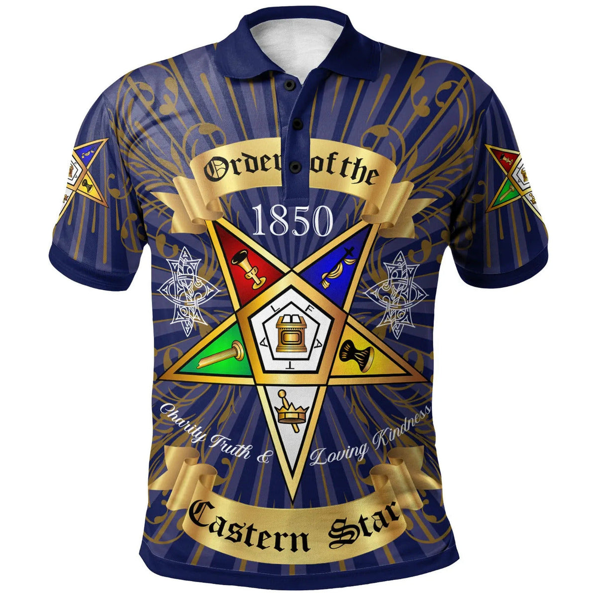 OES Polo Shirt Africa OES 1850 Polo Shirt RLT7 - Wonder Print Shop
