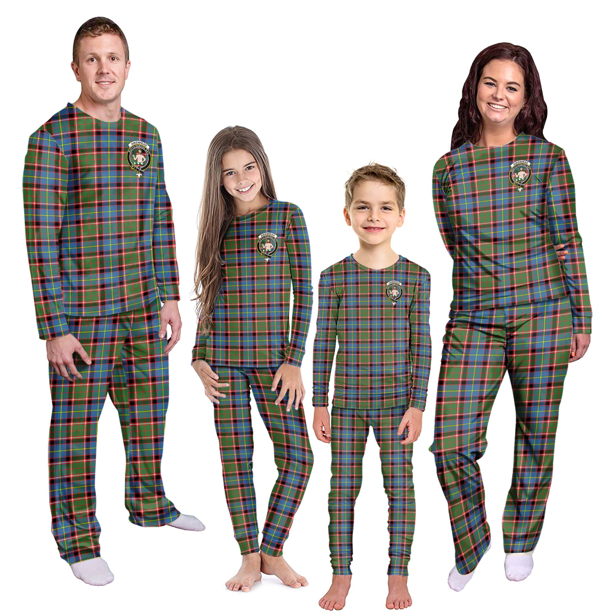 scottish-aikenhead-clan-crest-tartan-pajama