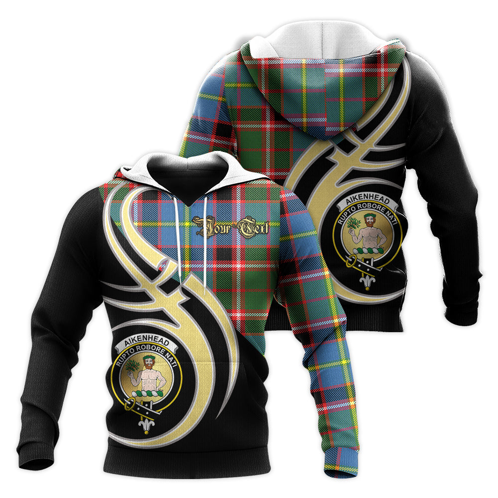 scottish-aikenhead-clan-crest-believe-in-me-tartan-hoodie
