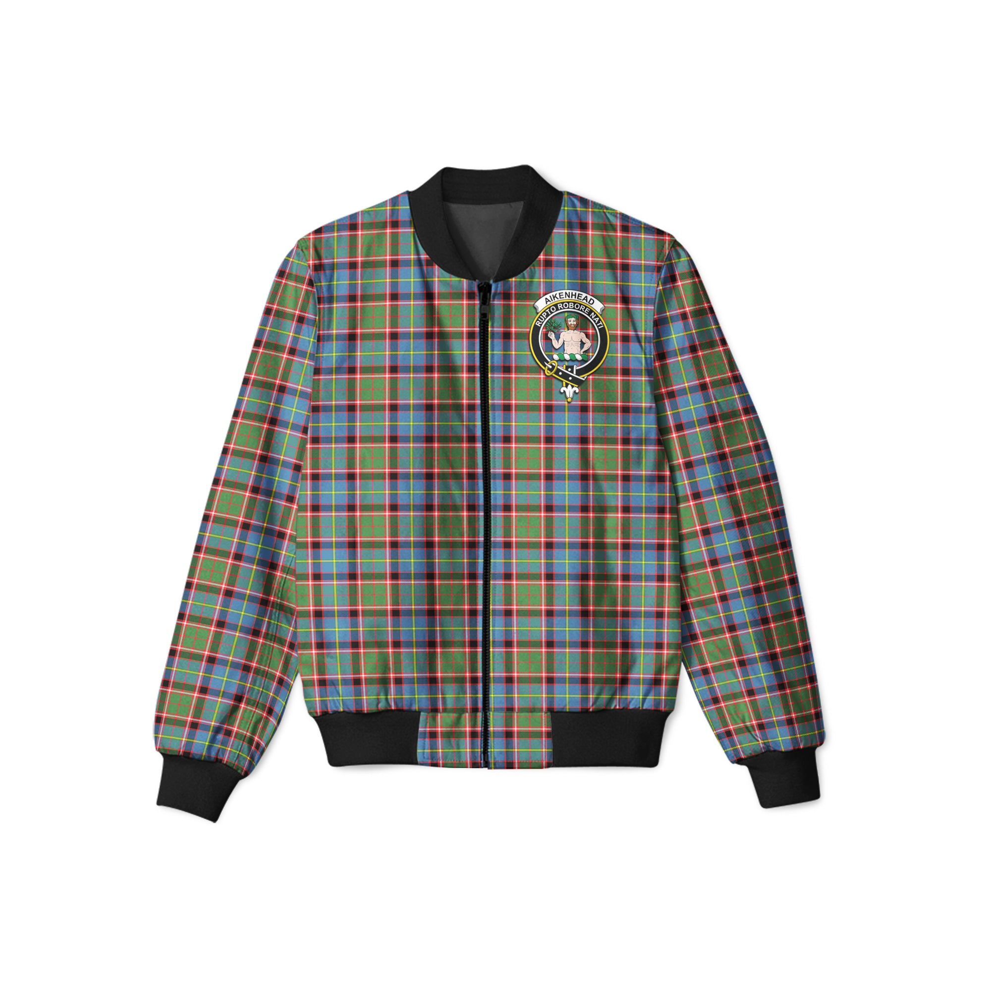 scottish-aikenhead-clan-crest-tartan-bomber-jacket