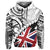 Polynesian Kakau Flag Of Hawaii Hoodie - Wonder Print Shop