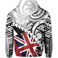 Polynesian Kakau Flag Of Hawaii Hoodie - Wonder Print Shop