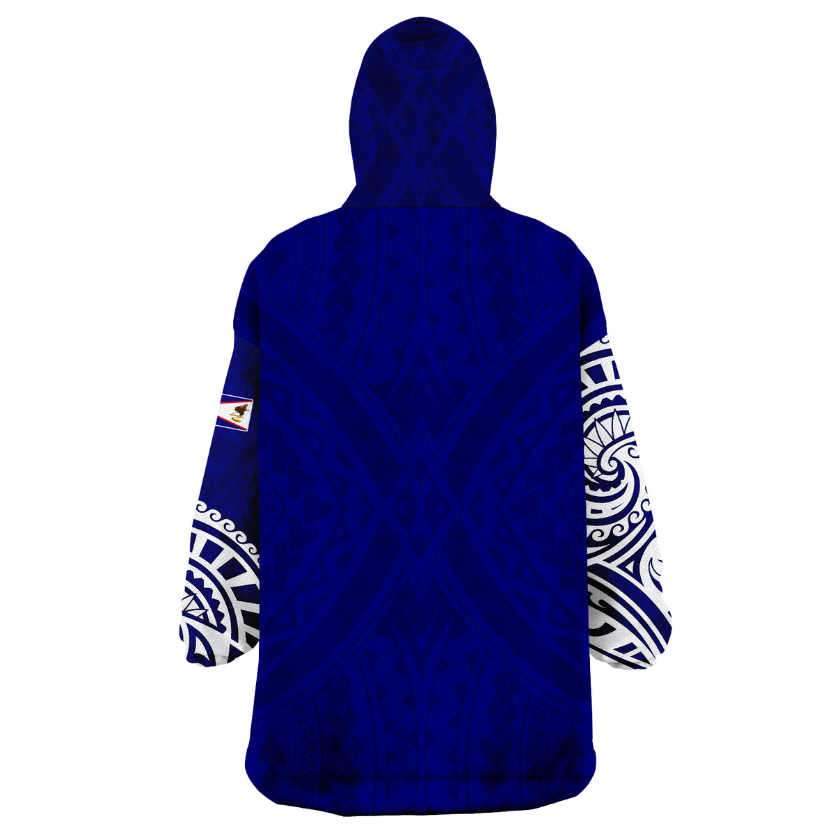 American Samoa Independence Day Polynesian Special Version Wearable Blanket Hoodie - Wonder Print Shop
