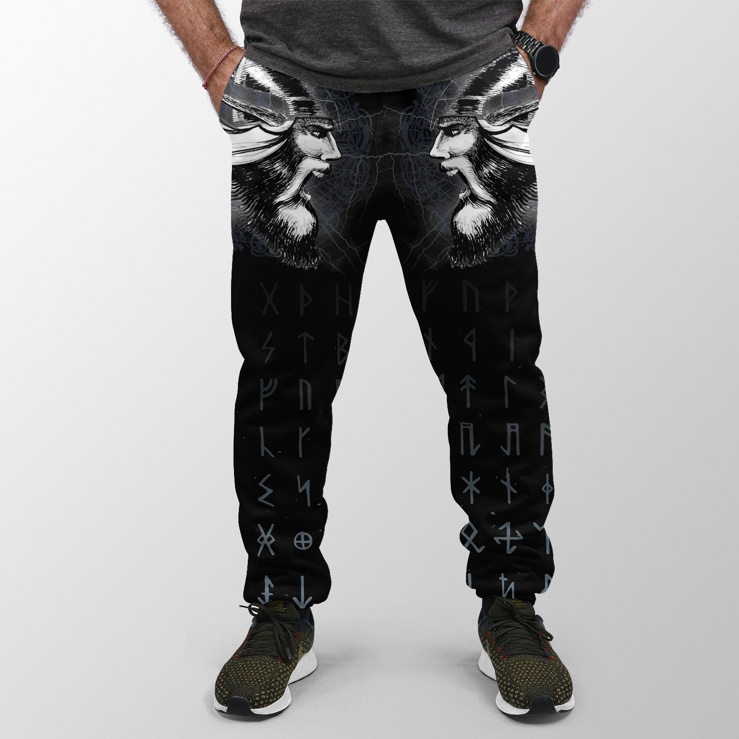 viking-jogger-womensmens-warrior-tattoo-3d