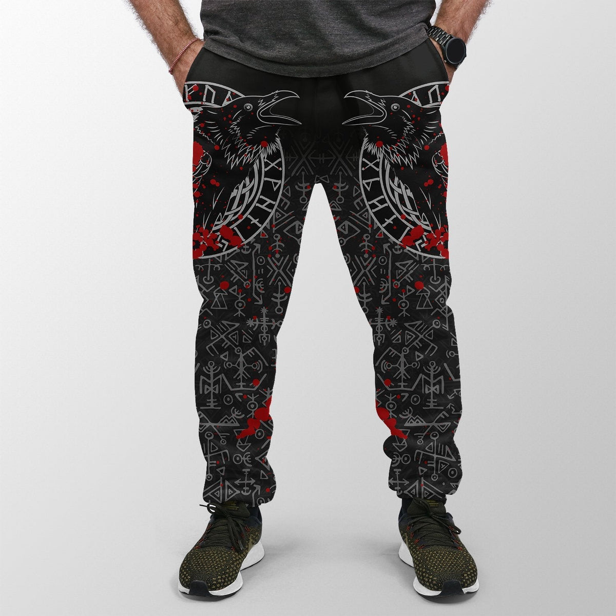 viking-jogger-womensmens-odin-raven-rune-futhark-blood