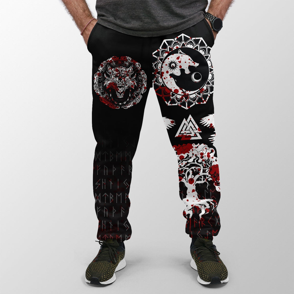 viking-jogger-womensmens-fierce-blood-wolf-symbol-of-a-viking-nordic
