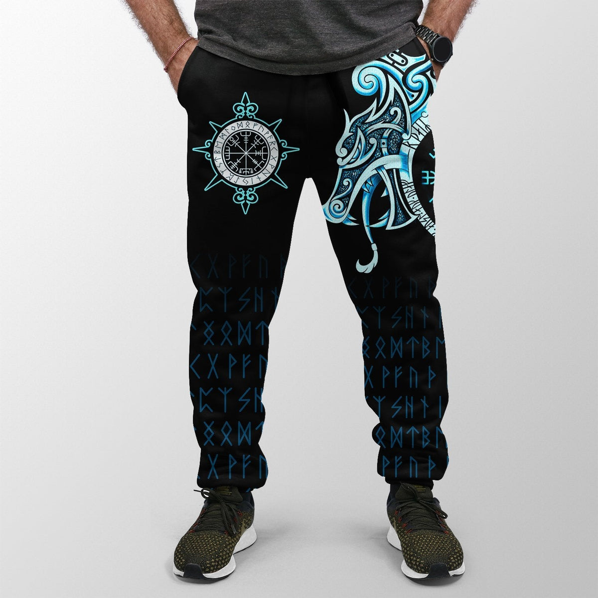 viking-jogger-womensmens-fenrir-raven-and-vegvisir-tattoo-cyan