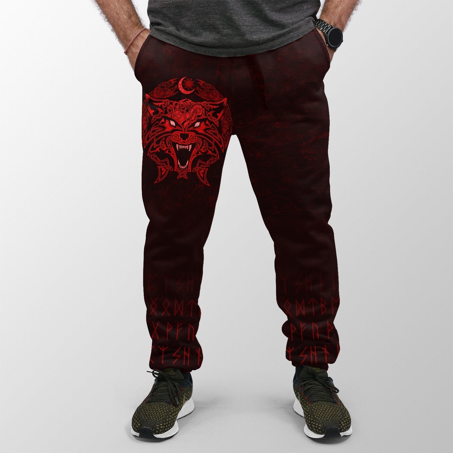 viking-jogger-womensmens-fenrir-wolf-red