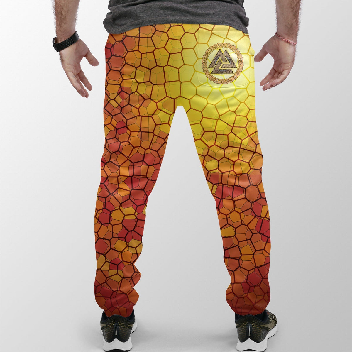 viking-jogger-womensmens-raven-of-odin-and-drakkar-on-fire-on-vignette-gold-valknut