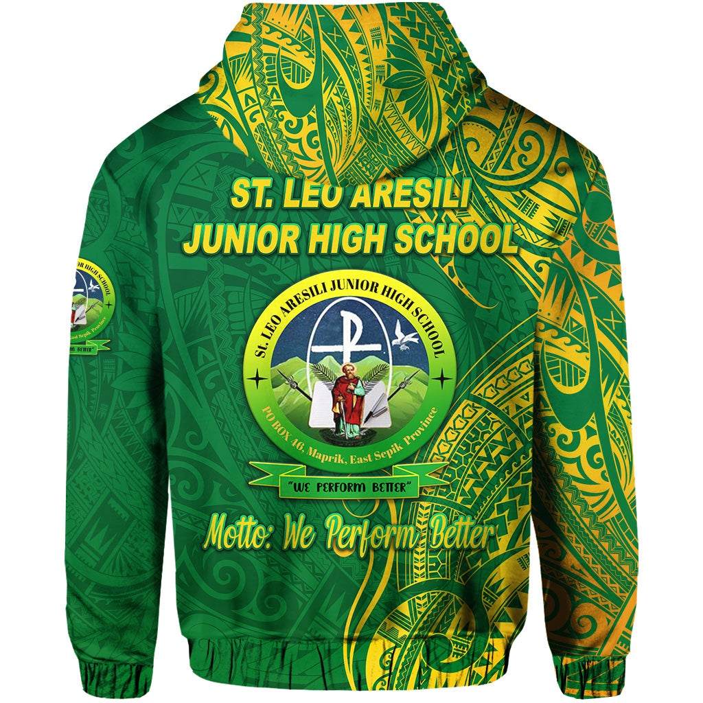 St. Leo Aresili Junior High School Hoodie Original Style LT8 - Wonder Print Shop