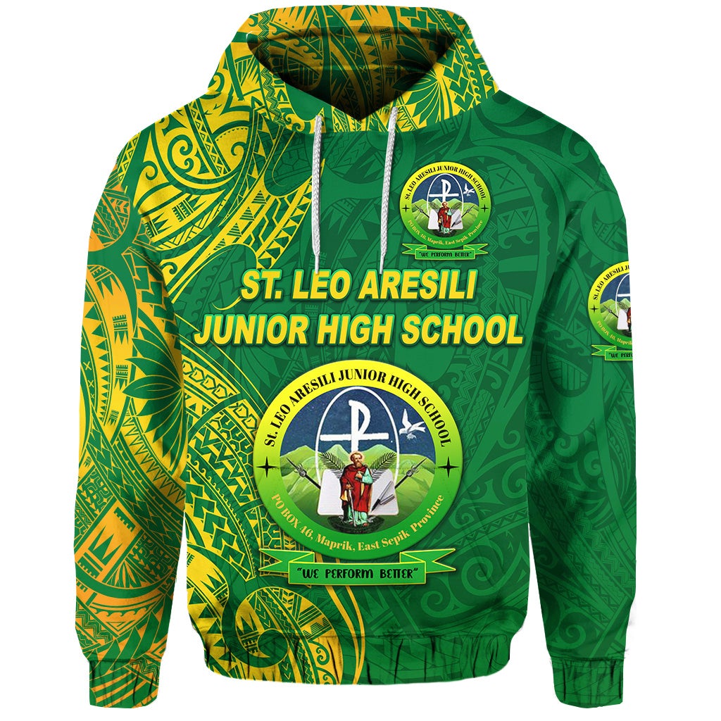 St. Leo Aresili Junior High School Hoodie Original Style LT8 - Wonder Print Shop