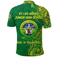 St. Leo Aresili Junior High School Polo Shirt Original Style LT8 - Wonder Print Shop