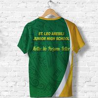 St. Leo Aresili Junior High School T Shirt Simplified Version LT8 - Wonder Print Shop