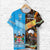 Custom Australia Aboriginal And Fiji Tapa T Shirt Together LT8 - Wonder Print Shop