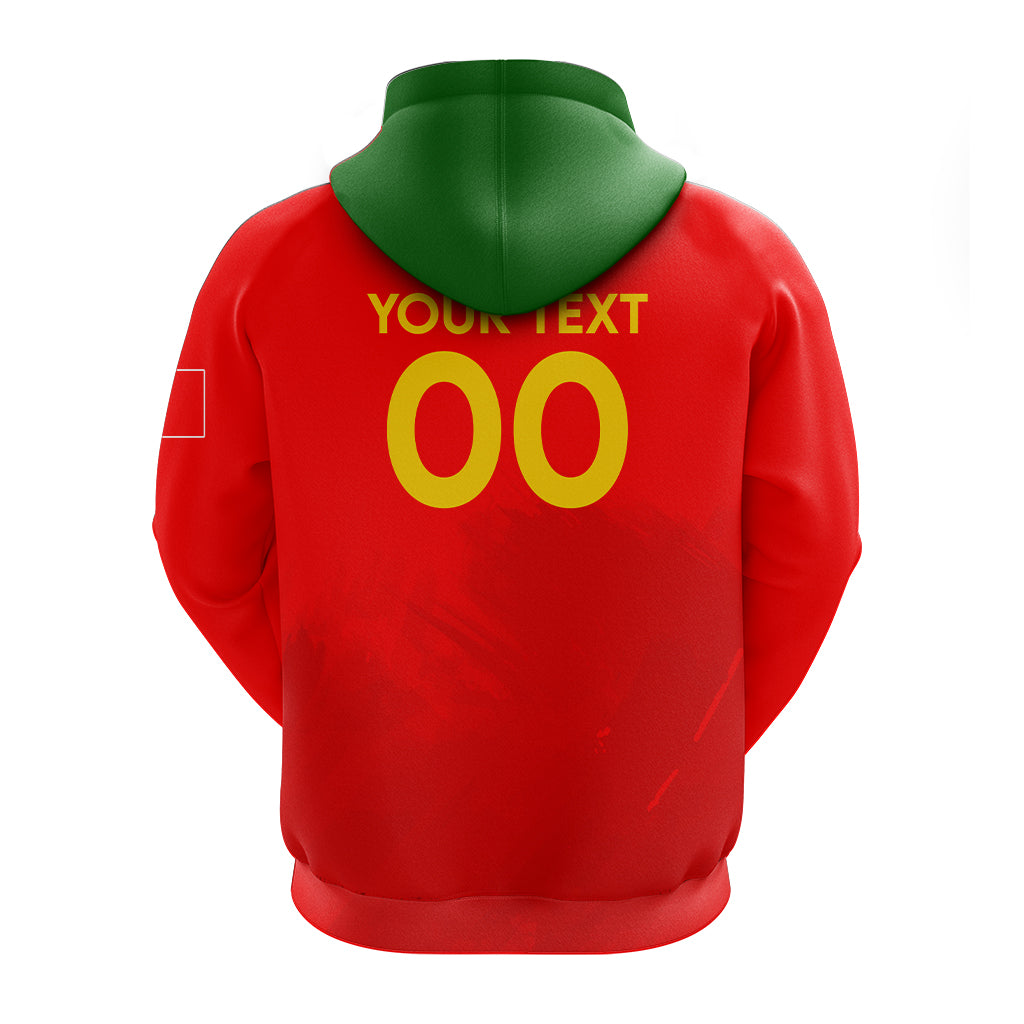 Custom Portugal Football 2022 Hoodie LT2 - Wonder Print Shop