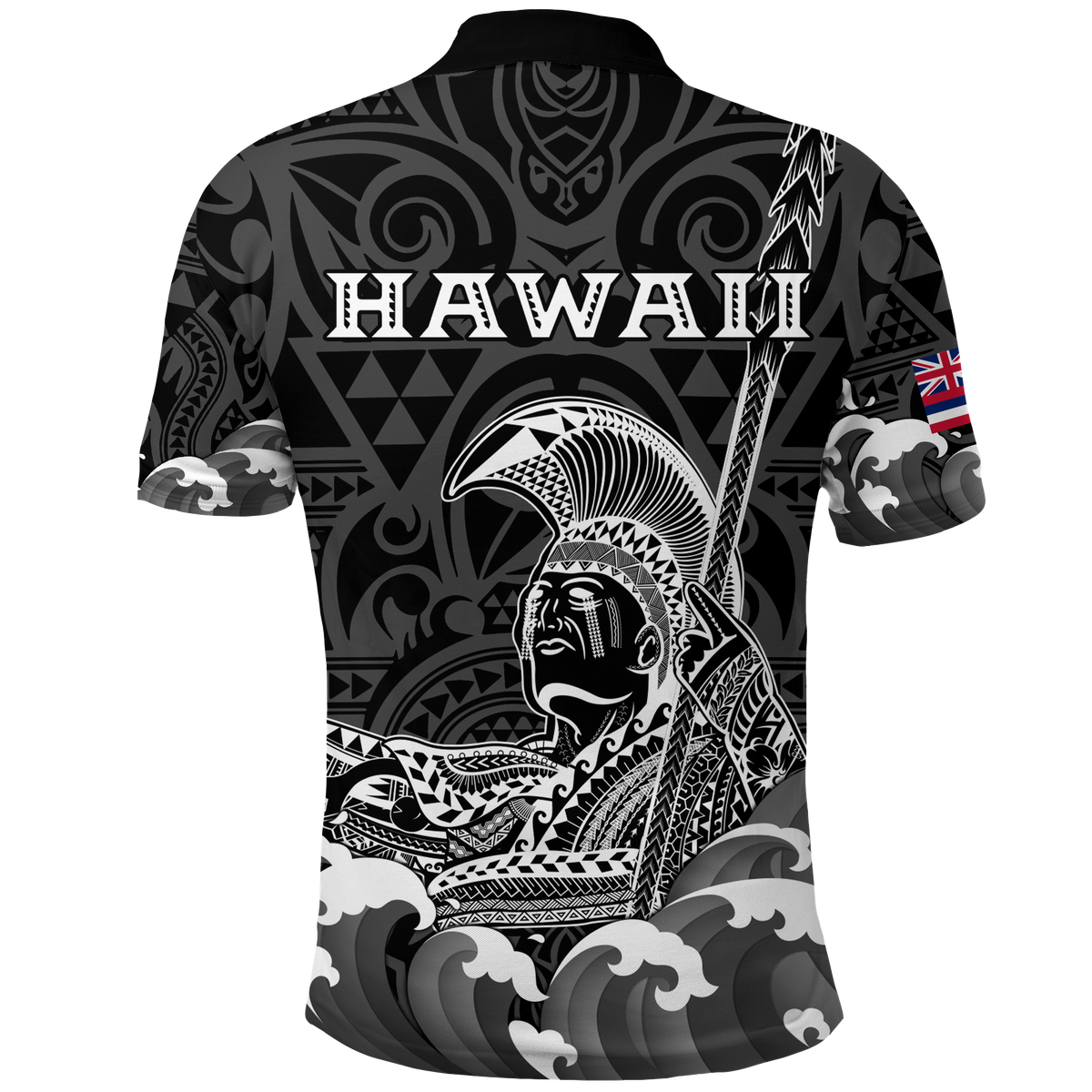 Hawaii King Kamehameha Aloha Hawaii Nei Polo Shirt LT2 - Wonder Print Shop