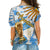 Argentina Football World Cup 2022 Cross Shoulder Shirt - LT2