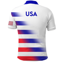 USA Polo Shirt Football 2022 LT2 - Wonder Print Shop