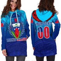 Custom Personalised Manu Samoa Legend Hoodie Dress LT12 - Wonder Print Shop