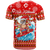 Hawaii Christmas Santas Surf Mele Kalikimaka T Shirt LT2 - Wonder Print Shop