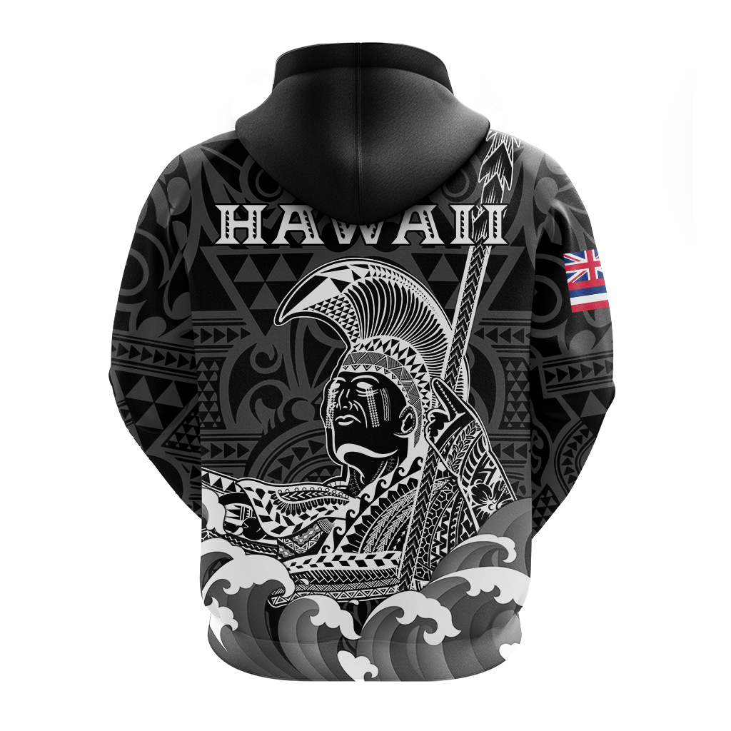 Hawaii King Kamehameha Aloha Hawaii Nei Hoodie LT2 - Wonder Print Shop