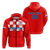 Custom Croatia Hoodie Football 2022 Checkerboard LT12