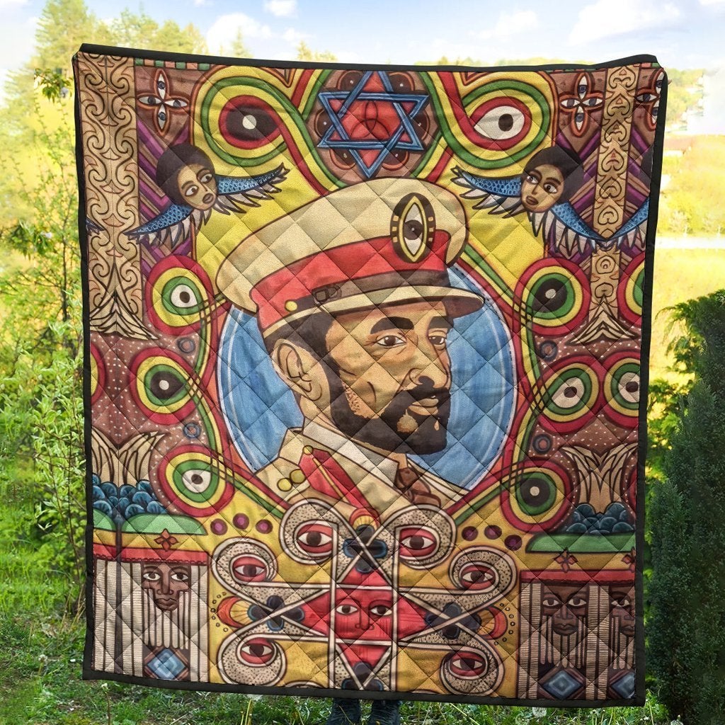 Ethiopia Premium Quilt Haile Selassie I Version 02 LT13 - Wonder Print Shop