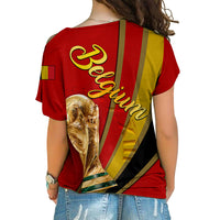 Belgium Football World Cup 2022 Cross Shoulder Shirt - LT2