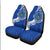 (Custom Personalised) Pohnpei Car Seat Covers - Micronesia Pride Blue LT12 - Wonder Print Shop