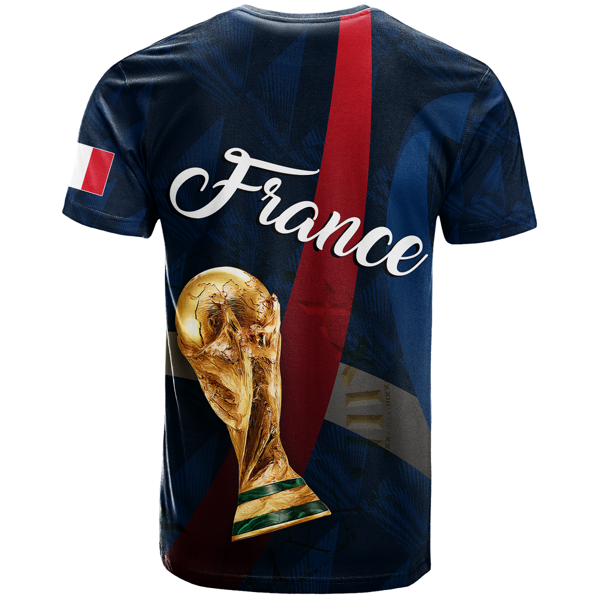France T Shirt Football 2022 LT2 - Wonder Print Shop