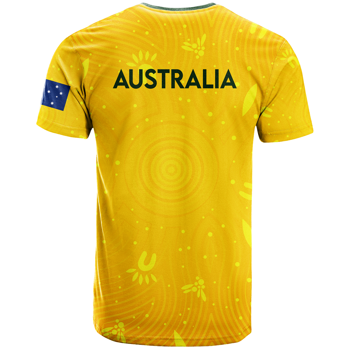 Australia T Shirt Football 2022 LT2 - Wonder Print Shop