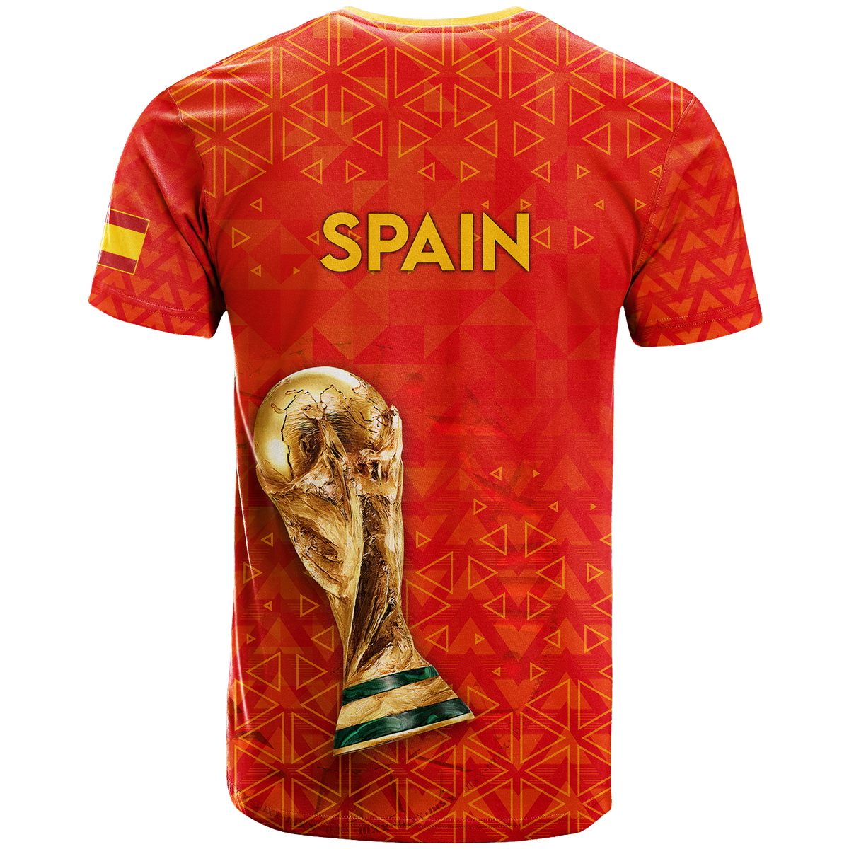 Spain Football World Cup 2022 T Shirt LT2 - Wonder Print Shop