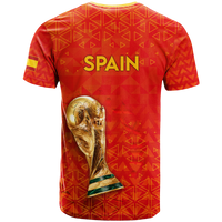 Spain Football World Cup 2022 T Shirt LT2 - Wonder Print Shop