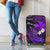 Custom Personalised Hawaii Turtle With Plumeria Leaf Purple Luggage Covers LT12 - Wonder Print Shop