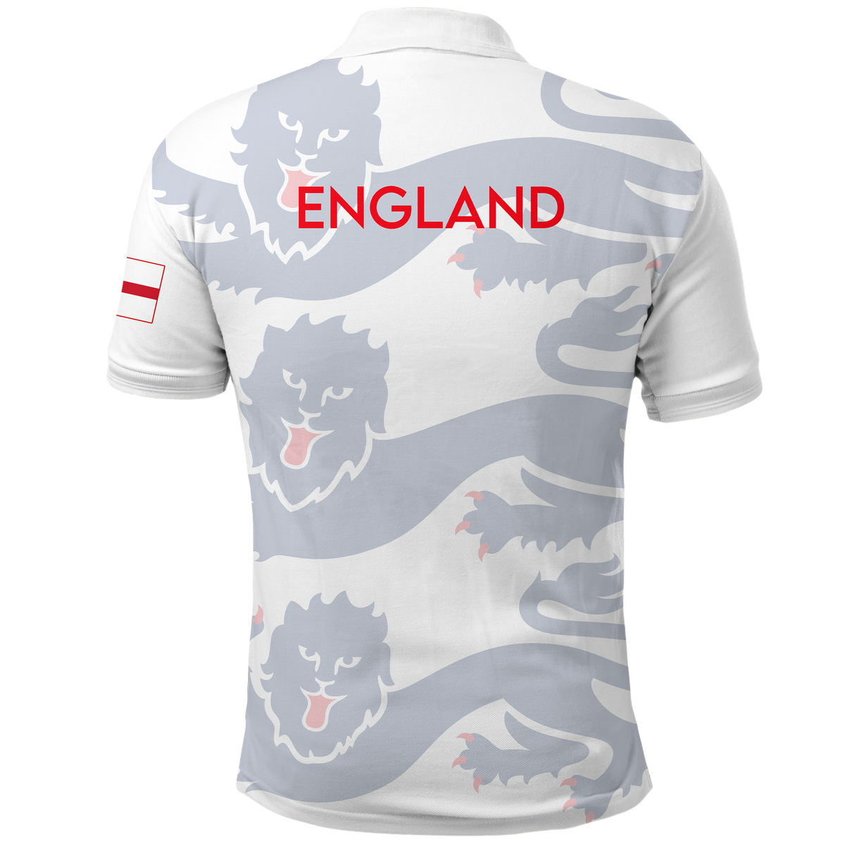 England Polo Shirt Football 2022 LT2 - Wonder Print Shop