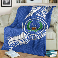 custom-personalised-pohnpei-blanket-micronesia-pride-blue