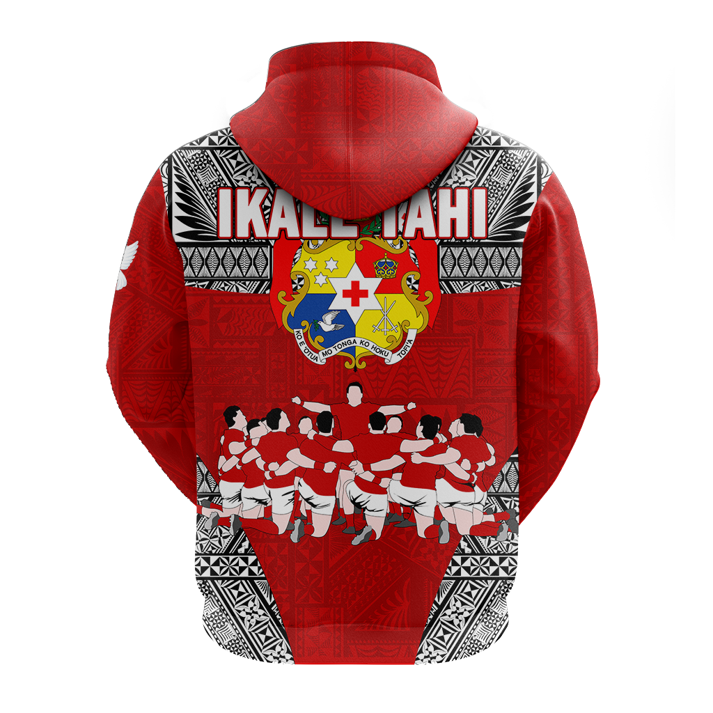 Tonga Rugby Ikale Tahi Sipi Tau Hoodie LT2 - Wonder Print Shop