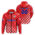 Custom Croatia Hoodie Football 2022 Champions Pride Red LT12 - Wonder Print Shop