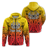Custom Marquesas Islands Marquesan Tattoo Hoodie LT12 - Wonder Print Shop