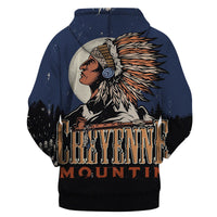 Chief Moon Native American Amrican 3D Hoodie LT10 - Wonder Print Shop
