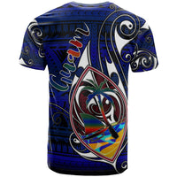 Guam T Shirt Custom Guam independence Day With Hook Polynesian Patterns LT10 - Wonder Print Shop