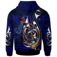 Guam Hoodie Custom Guam independence Day With Hook Polynesian Patterns LT10 - Wonder Print Shop