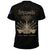 Haiti T Shirt Polynesian Neg Maron Custom LT6 - Wonder Print Shop