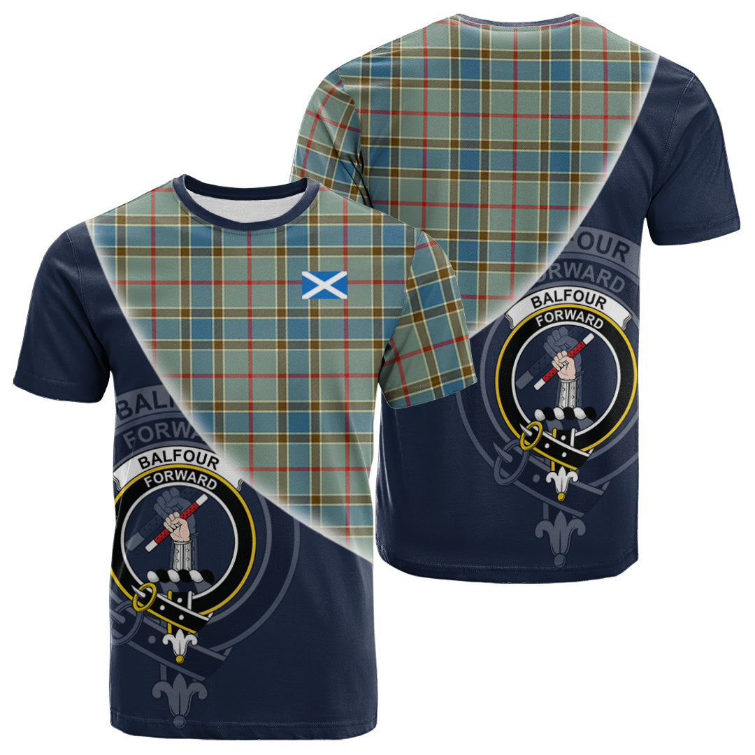 scottish-balfour-blue-clan-crest-tartan-scotland-flag-half-style-t-shirt