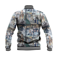 Civil Rights Leaders Baseball Jacket Color Painting Style NO.1 LT8 - Wonder Print Shop