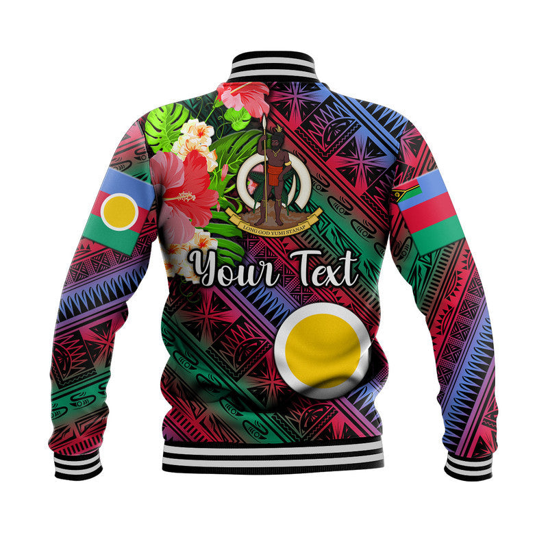 (Custom Personalised) Vanuatu Shefa Baseball Jacket Independence Be Proud LT8 - Wonder Print Shop