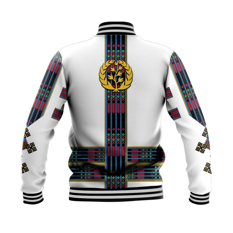 Eritrea Baseball Jacket Fancy Tibeb Vibes NO.1 Ver - Flag Style LT8 - Wonder Print Shop